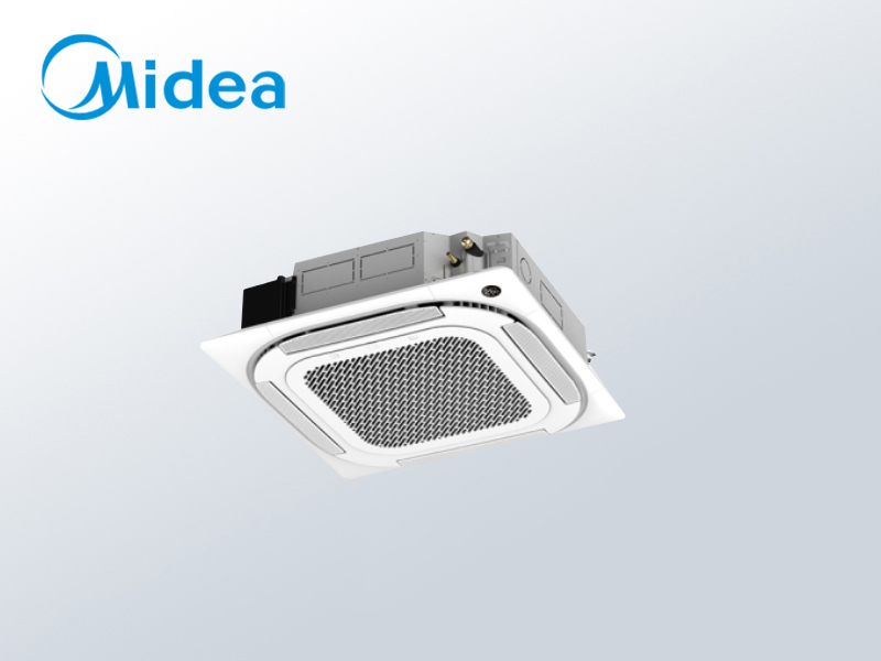 美的3p5p吸頂式空調安裝 辦公室嵌入式天花機安裝 商用中央空調報價