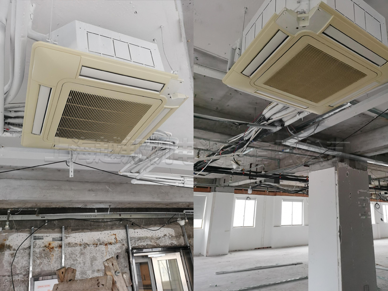 匯銀廣場中央空調安裝工程