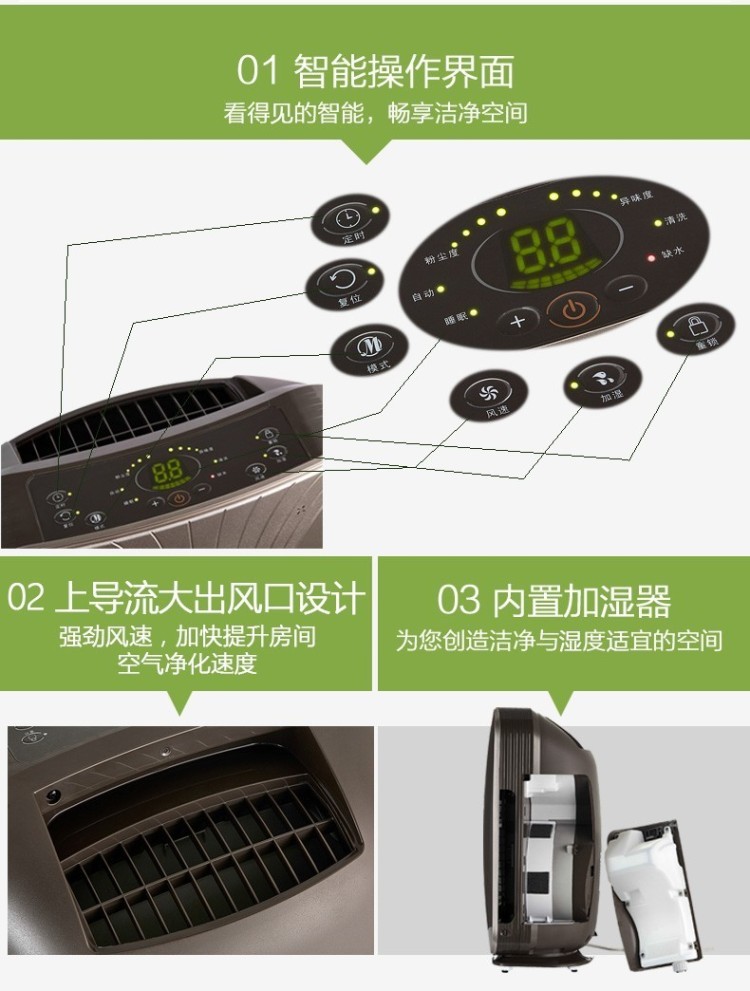 空氣凈化器除濕機7