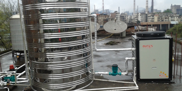 自己設計安裝商用空氣能熱泵熱水安裝，結果你可猜的到？