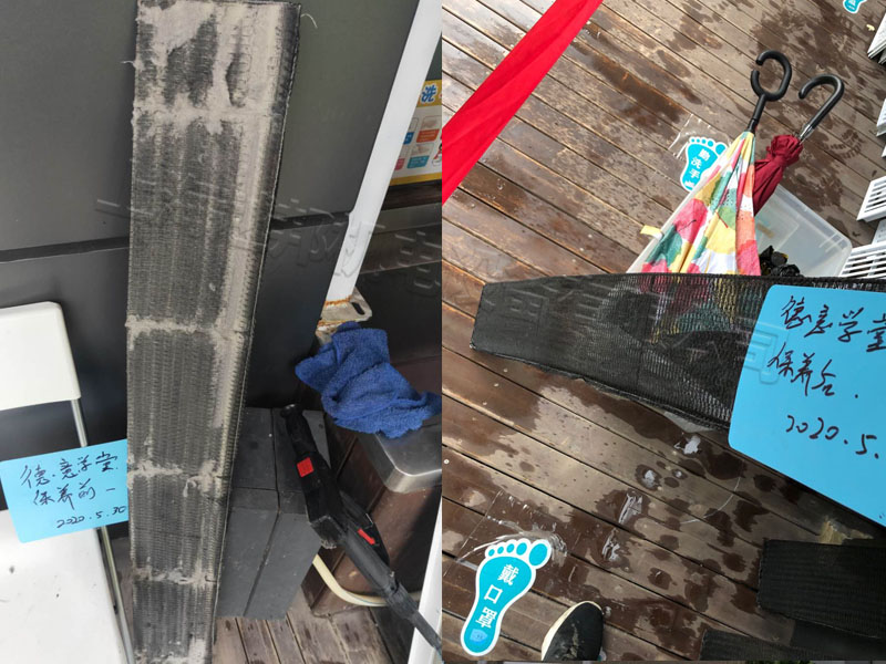 浦東德意學堂中央空調清洗維護工程