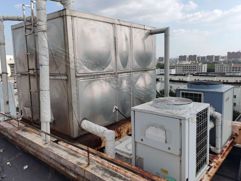 上海大學空氣源熱泵主機更換