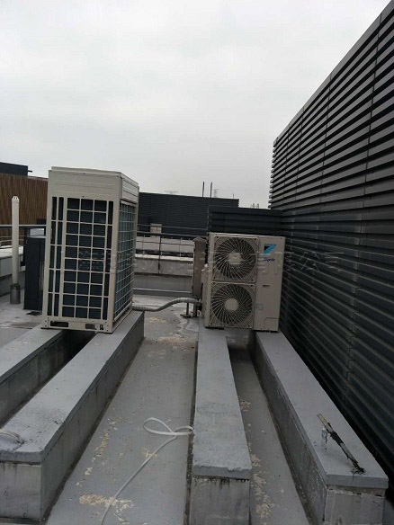 萬(wàn)科御河公館大金中央空調(diào)安裝工程