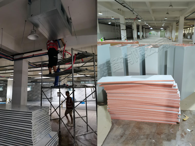 電子廠中央空調安裝工程