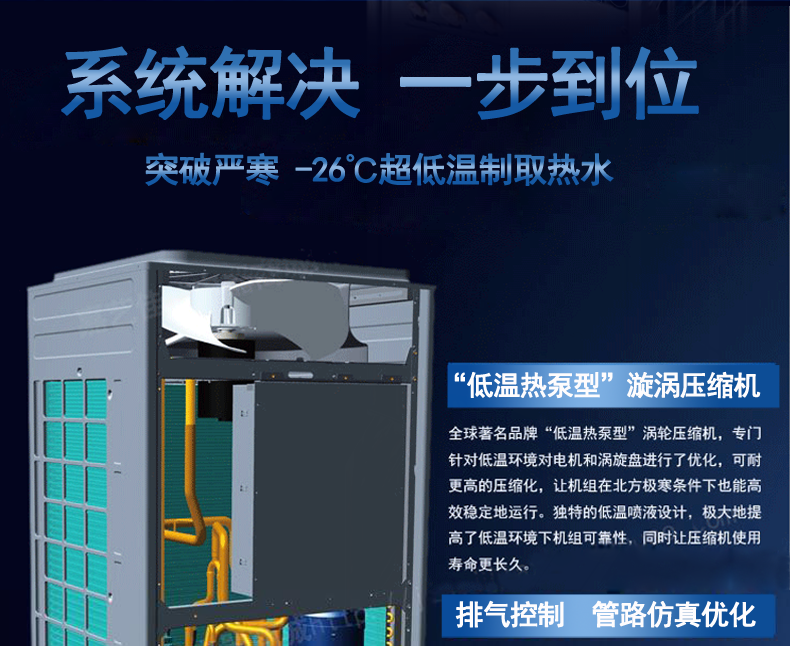 格力紅冰系列空氣源熱泵簡介